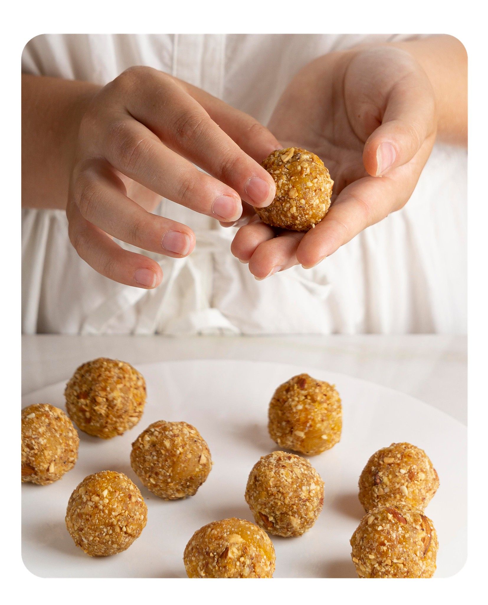bolitas de zanahoria y coco