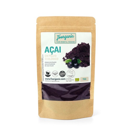 Açai en polvo ecológico 70 g