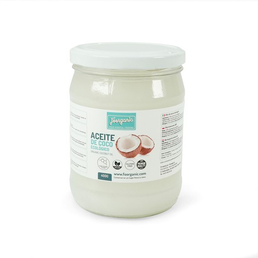 Aceite de coco ecológico 400 g