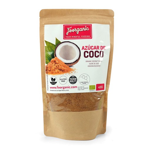 Azúcar de coco ecológica 400 g