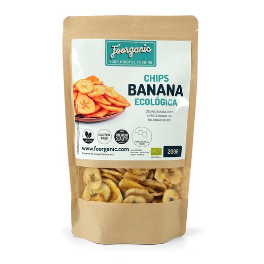 Banana chips ecológica 200 g