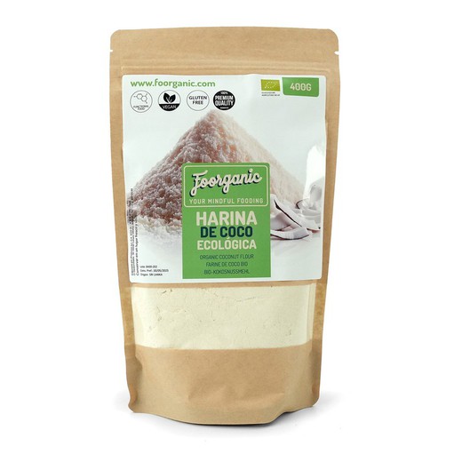 Harina de coco ecológica 400 g