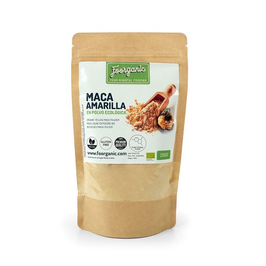 Maca en polvo amarilla ecológica 200 g