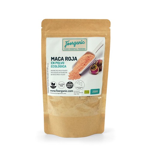 Maca roja en polvo ecológica 200 g