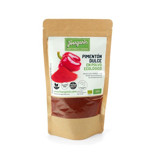 Pimentón dulce en polvo ecológico 150 g