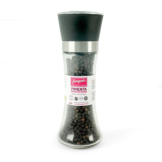 Pimienta negra en grano molinillo 90 g