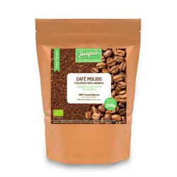 Café molido natural tostado orgánico 250 g