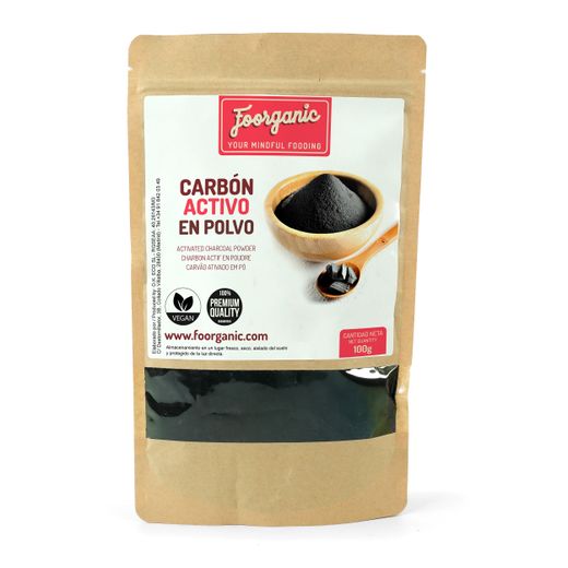 Carbón Vegetal activado 100 g
