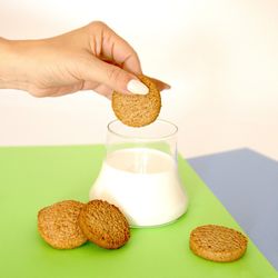 Zimtkekse mit Mandeln, Kokos und Hafer, vegan und weizenfrei, 1 kg