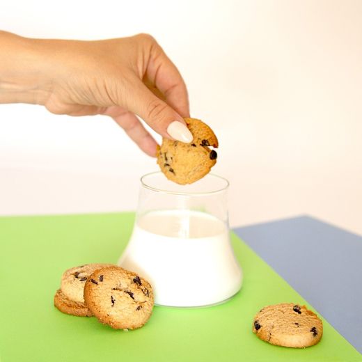 Gesunde Mandelkekse mit Kokos, Hafer, Schoko-Nibs, vegan und weizenfrei 1kg