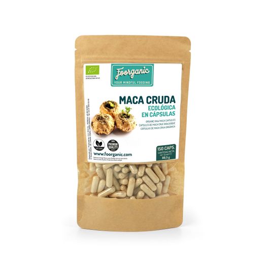 Maca crue en capsules bio diopack par 150 unités