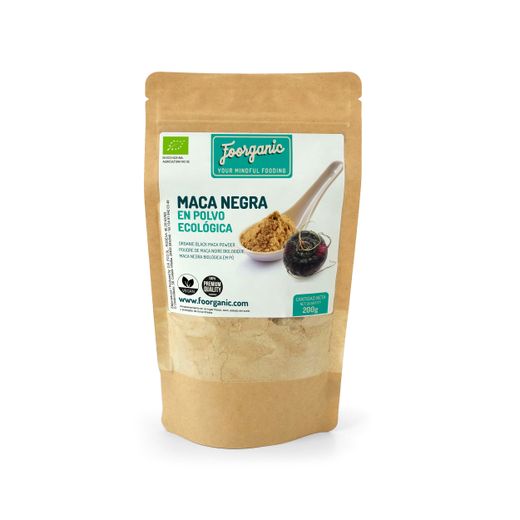 Bio-Schwarzes Maca-Pulver 200 g