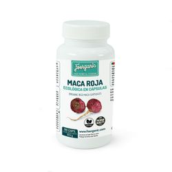 Rote Maca in Bio-Kapseln, Flasche mit 90 Stück