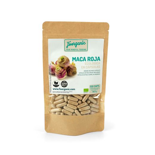 Maca rouge en capsules bio diopack pour 150 unités