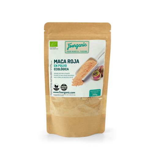 Poudre de maca rouge bio 200 g
