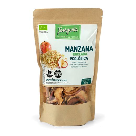 Dés de pomme déshydratés bio 125 g