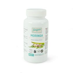 Moringa in Bio-Kapseln Glas mit 90 Einheiten