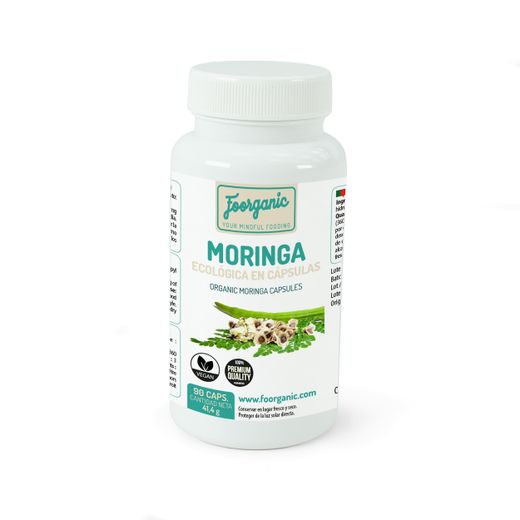 Moringa en capsules bio pot de 90 unités