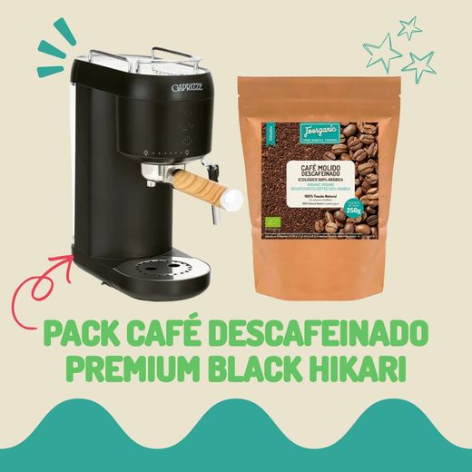 Pack experiencia Café Descafeinado Premium Black Hikari