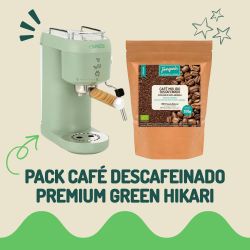 Pack experiencia Café Descafeinado Premium Green Hikari