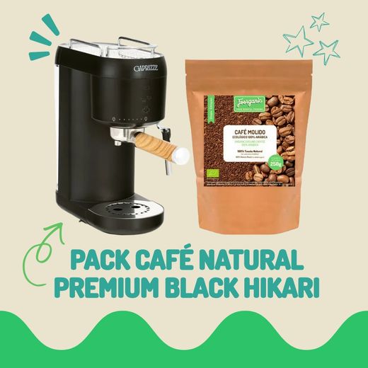 Pack experiencia Café Natural Premium Black Hikari