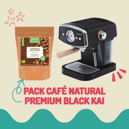 Pack experiencia Café Natural Premium Black Kai