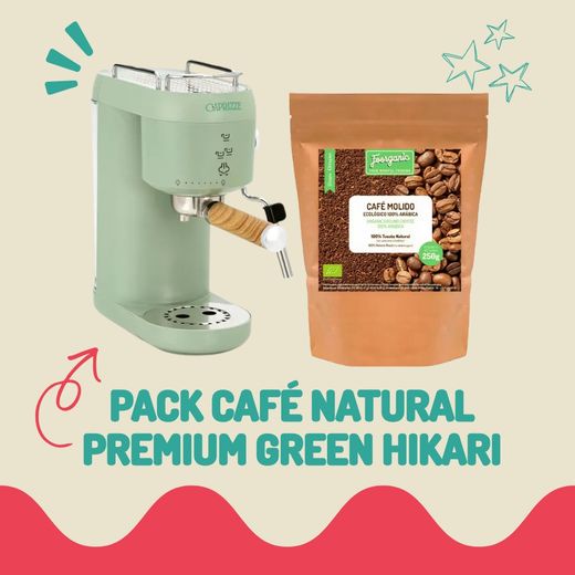 Pack experiencia Café Natural Premium Green Hikari